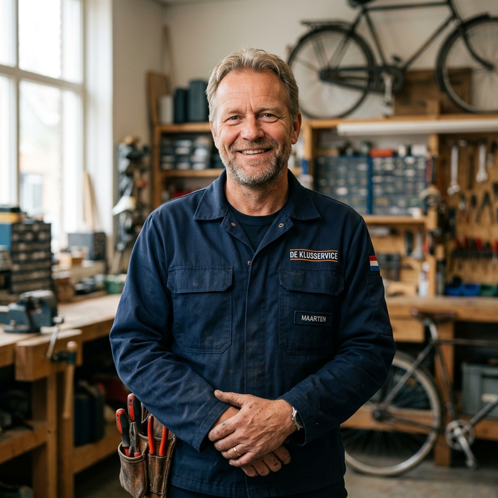 De Witgoed Dokter aan het werk